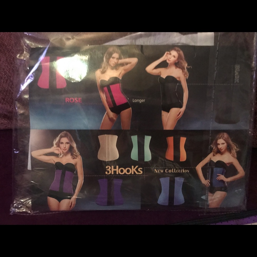 Purple Waist Trimmer Corset - Picture 2 of 10